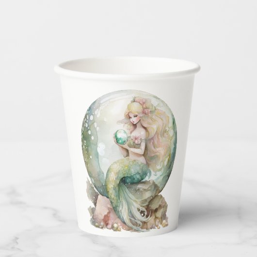 Mermaid Pappbecher (Vorderseite)