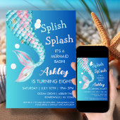 Mermaid Party | Einladung zum Geburtstag