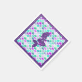 Mermaid Party Paper Napkin Serviette (Ecke)