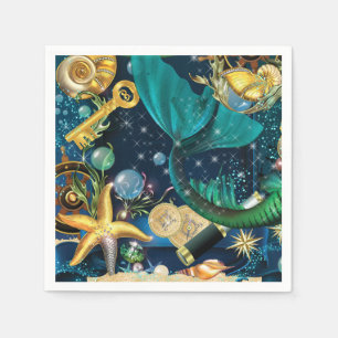 Mermaid Party Pieces Serviette
