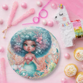 Mermaid Party Plate Pappteller (Party)
