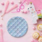 Mermaid party plates  pappteller (Party)