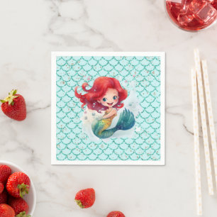Mermaid Party Serviette