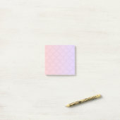 Mermaid Pastel Rainbow Gradient Wasserfarbe Minima Post-it Klebezettel (Auf Schreibtisch)