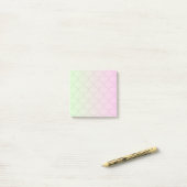 Mermaid Pastel Rainbow Gradient Wasserfarbe Minima Post-it Klebezettel (Auf Schreibtisch)