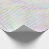 Mermaid Pastel Shimmer glänzend mehrfarbig Geschenkpapier (Ecke)