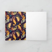 Mermaid Pattern | Blank Karte (Innenseite)