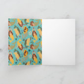 Mermaid Pattern | Blank Karte (Innenseite)