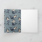Mermaid Pattern | Blank Karte (Innenseite)