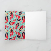 Mermaid Pattern | Blank Karte (Innenseite)