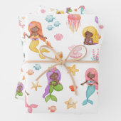 Mermaid Pattern Geschenkpapier Set (Beispiel)