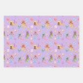 Mermaid Pattern Geschenkpapier Set (Vorderseite 2)