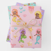 Mermaid Pattern Geschenkpapier Set (Beispiel)