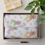 Mermaid Pattern Seidenpapier (Geschenk)