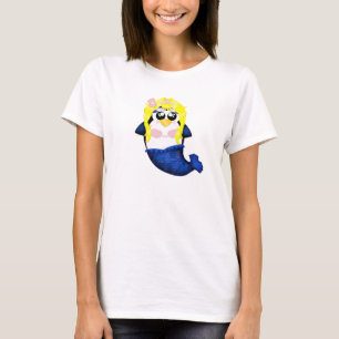 Mermaid Penguin T-Shirt