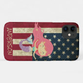 Mermaid Personalisiert American Case-Mate iPhone Hülle (Rückseite (Horizontal))