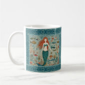 Mermaid Personalisiert Kaffeetasse (Links)