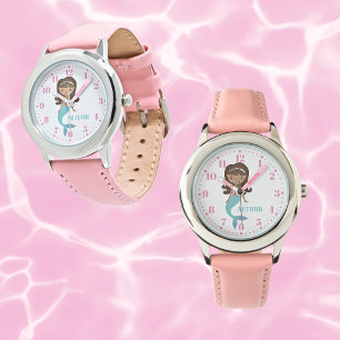 Mermaid Personalisierte Kinderuhr Armbanduhr