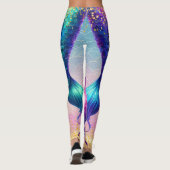 Mermaid PERSONALIZE Leggings (Rückseite)