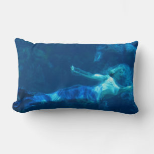 Mermaid Picture Throw Kissen