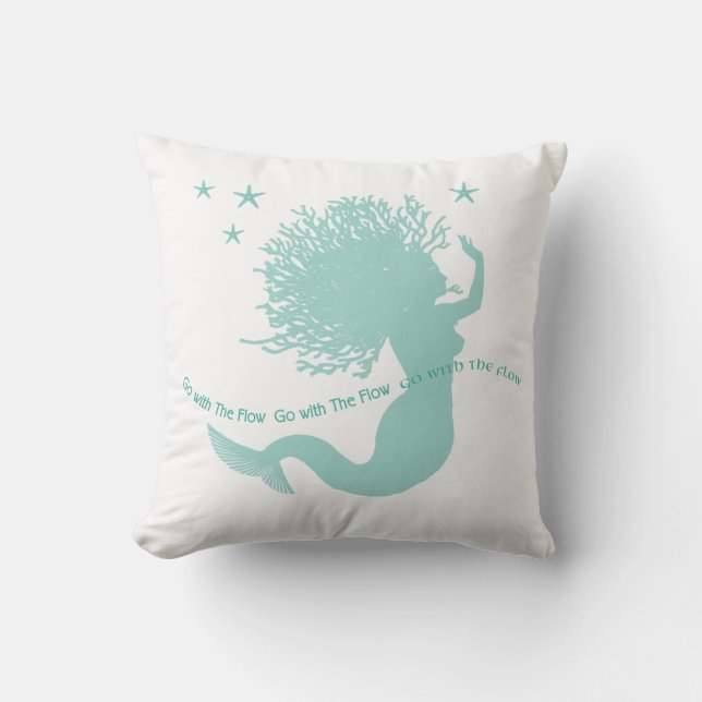 Mermaid Pillow Kissen (Vorderseite)