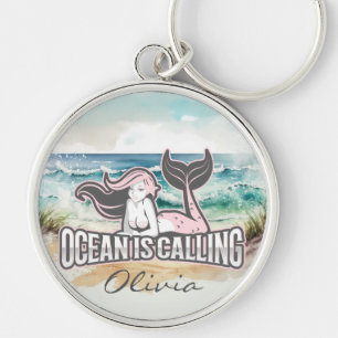 Mermaid Pink Schlüsselanhänger