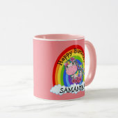 Mermaid Pink Tasse (VorderseiteRechts)