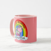Mermaid Pink Tasse (Vorderseite Links)