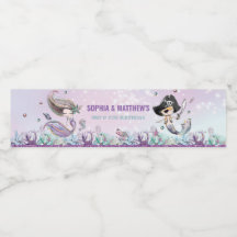 Mermaid & Pirate Geburtstagsparty unter dem Meer