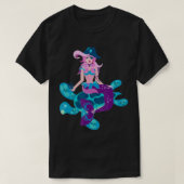 Mermaid Pirate Women Men Children T-Shirt (Design vorne)