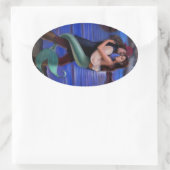 Mermaid & Pirate's Caribbean Liebe Sticker (Tasche)