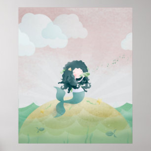 Mermaid - Plakatdruck Poster