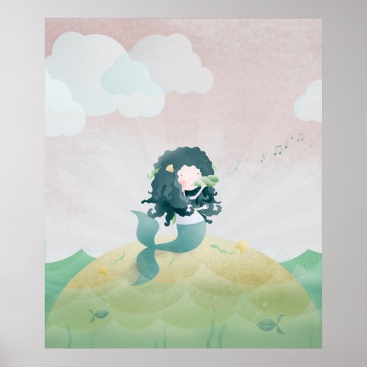 Mermaid - Plakatdruck Poster (Vorne)