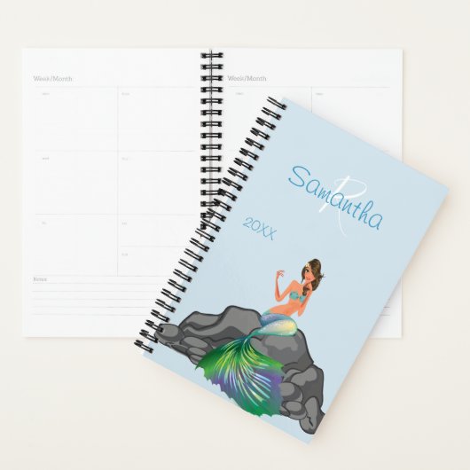 Mermaid Planner Trendy Yeo Organiser Monogram (Anzeige)