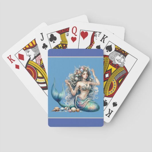 Mermaid Playing Cards Spielkarten (Rückseite)