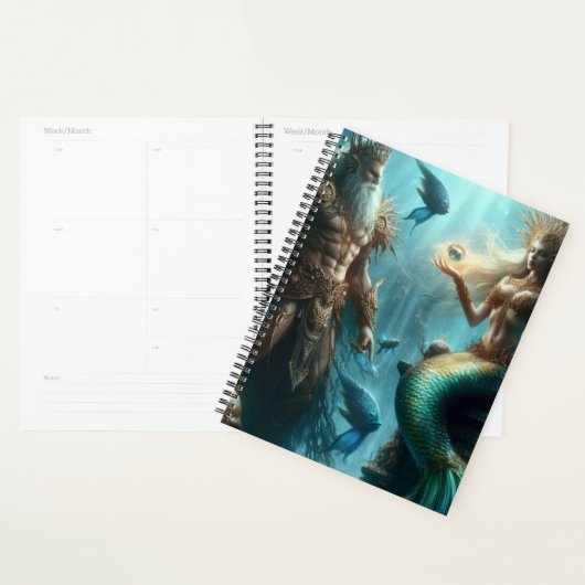 Mermaid Poseidon Calendar Planer (Anzeige)