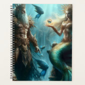 Mermaid Poseidon Calendar Planer (Vorderseite)