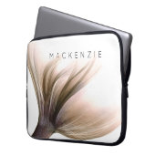 Mermaid Posh Schwanz | Dusty Terracotta Peach Cust Laptopschutzhülle (Vorderseite Links)