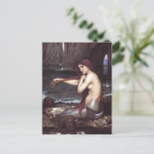 Mermaid Postcard Postkarte (Stehend Vorderseite)