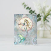 Mermaid Postcard von Molly Harrison Postkarte (Stehend Vorderseite)