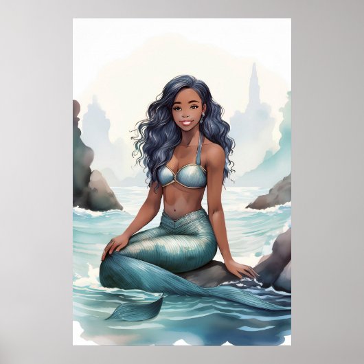 Mermaid Poster (Vorne)