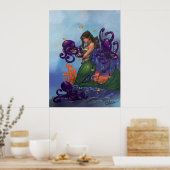 Mermaid Poster (Küche)