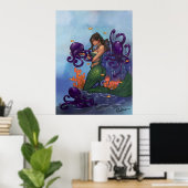 Mermaid Poster (Heimbüro)