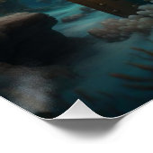 Mermaid Poster (Ecke)