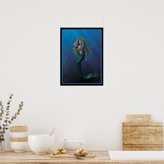 Mermaid Poster (Küche)