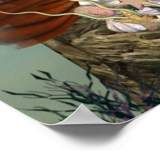 Mermaid Poster (Ecke)