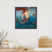 Mermaid Poster (Küche)