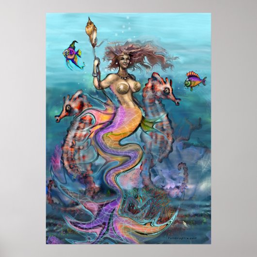 Mermaid Poster (Vorne)