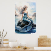 Mermaid Poster (Küche)