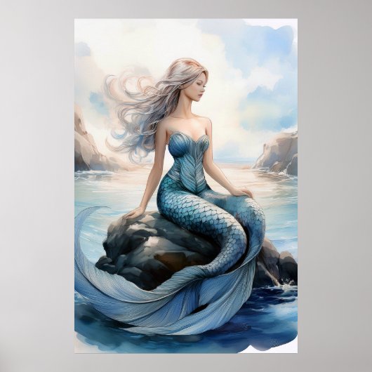 Mermaid Poster (Vorne)